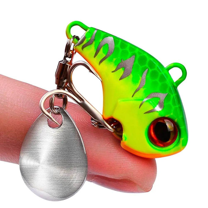PROBEROS Metal VIB Blade Lure – 3D Eyes Spinner - Fish & Cheaps | Fishing & Outdoor Gear