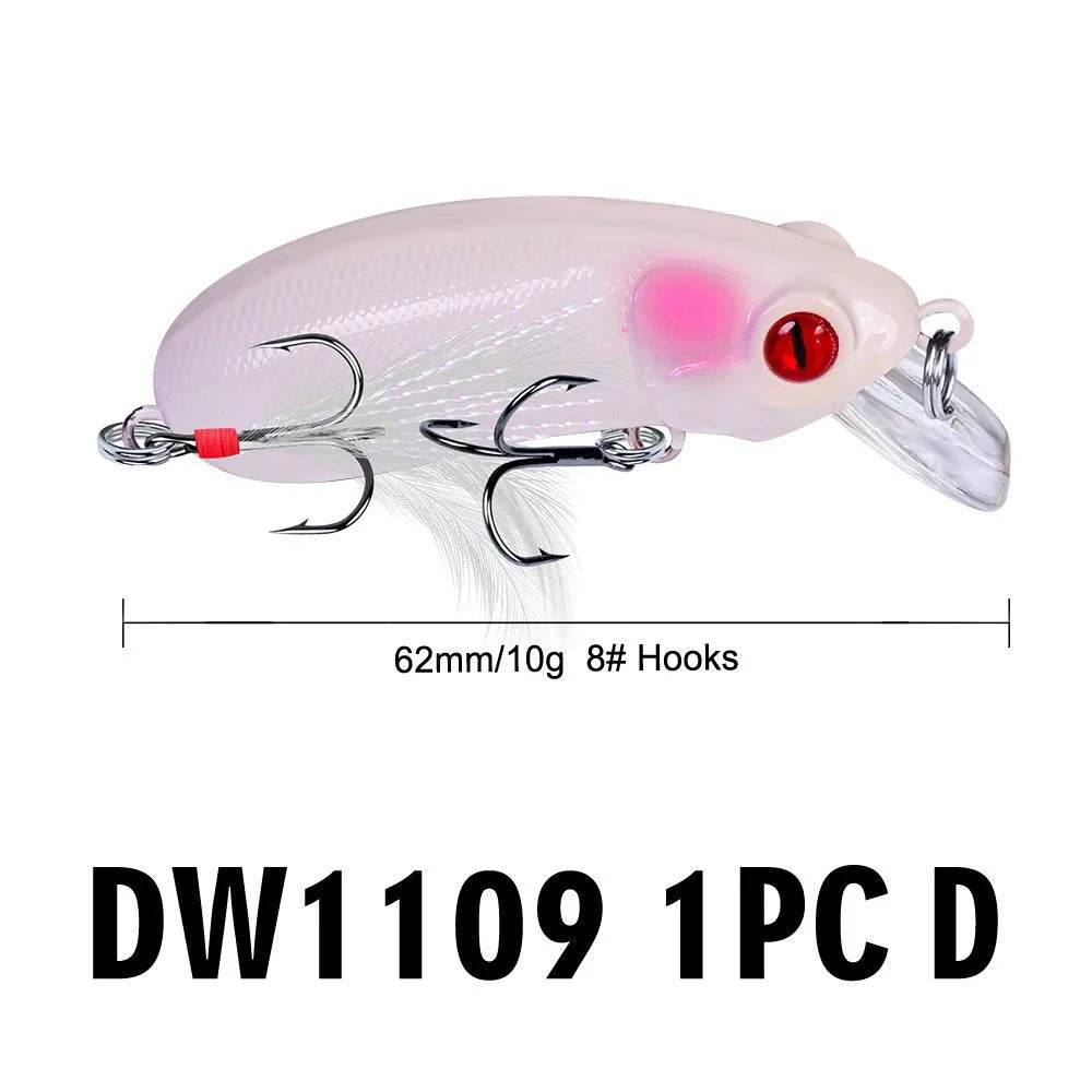 PROBEROS 6.2cm Floating Minnow – Precision Lure Action - Fish & Cheaps | Fishing & Outdoor Gear