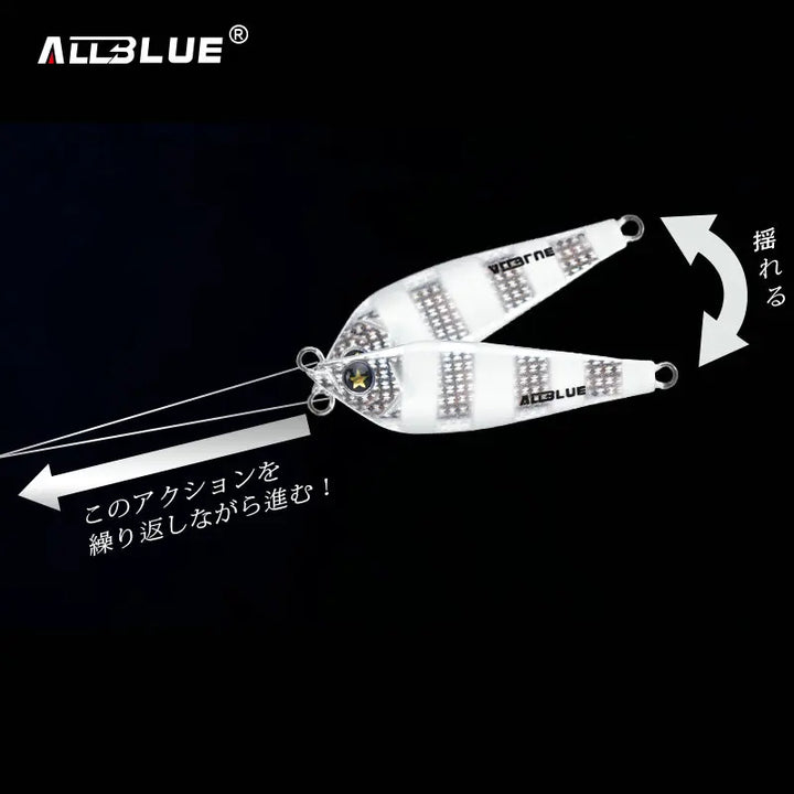 ALLBLUE ROCK 5G 7G Micro Metal Jig – Shore Casting Jigging Spoon (Saltwater Fishing Lure)