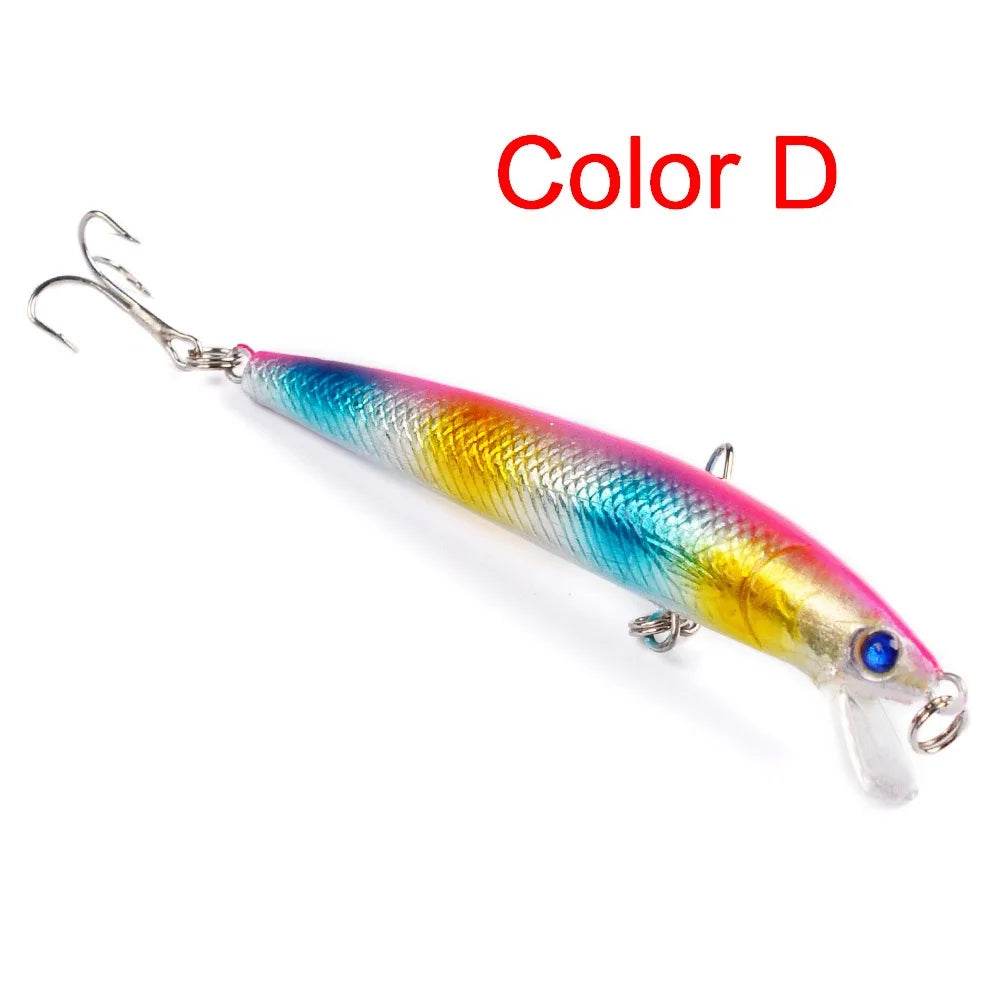 PROBEROS 10-Colour Floating Minnow Lure - Fish & Cheaps | Fishing & Outdoor Gear