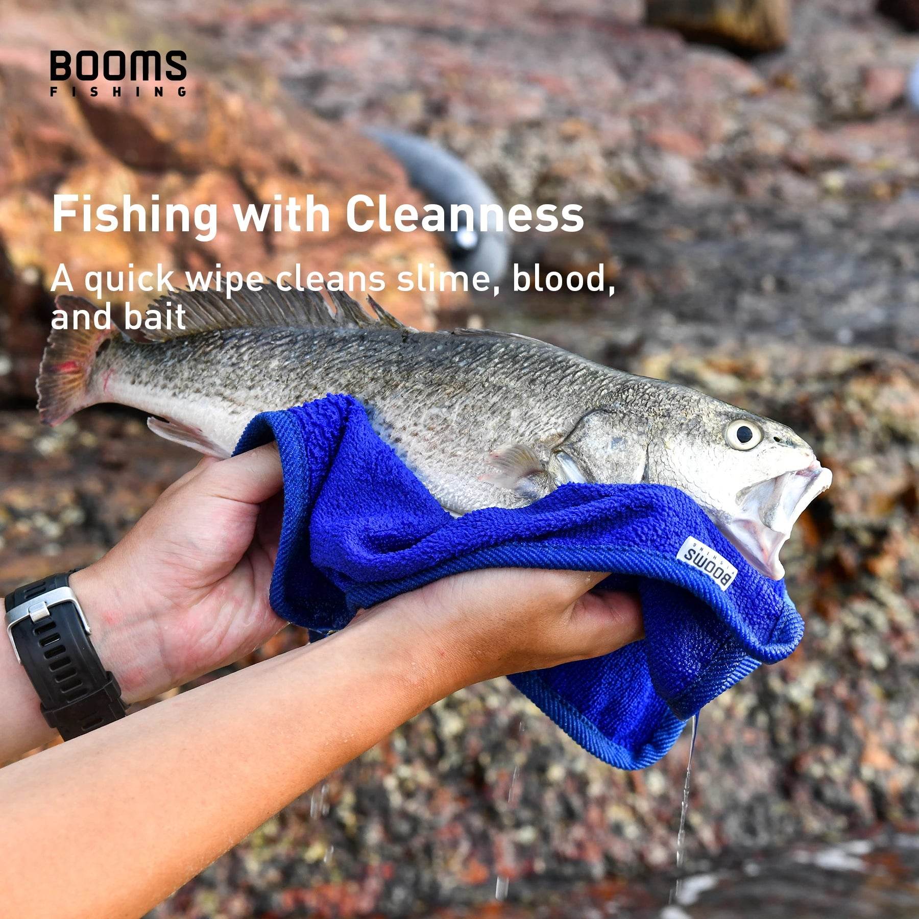 Booms B0T Microfibre Fishing Towel Set - Fish & Cheaps | Fishing & Outdoor Gear