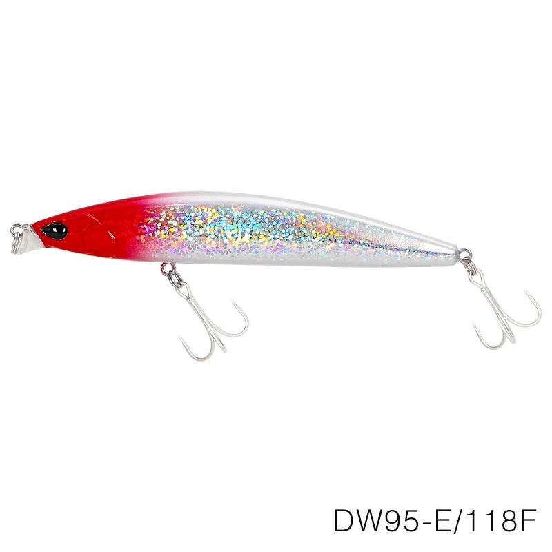 TSURINOYA DW95 118F Shallow Floating Minnow - Fish & Cheaps | Fishing & Outdoor Gear