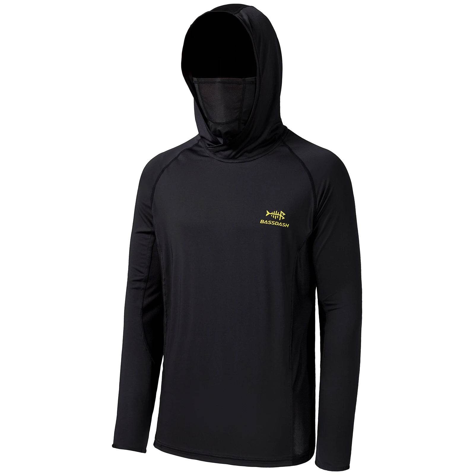 Bassdash UPF 50+ Fishing Shirt with Mask Hoodie - Fish & Cheaps | Fishing & Outdoor Gear