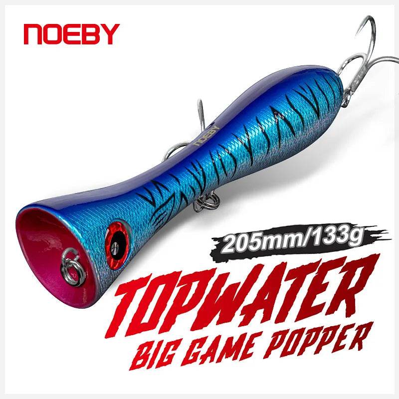 Noeby Big Game Popper 205mm – Heavy Sea Lure - Fish & Cheaps | Fishing & Outdoor Gear
