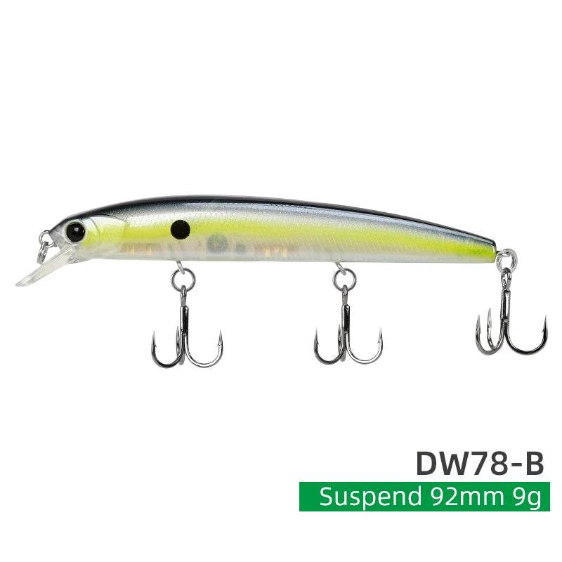 TSURINOYA 92SP Suspending Minnow – DW78 - Fish & Cheaps | Fishing & Outdoor Gear
