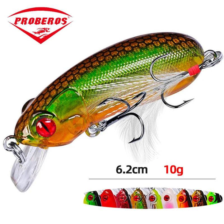 PROBEROS 6.2cm Floating Minnow – Precision Lure Action - Fish & Cheaps | Fishing & Outdoor Gear