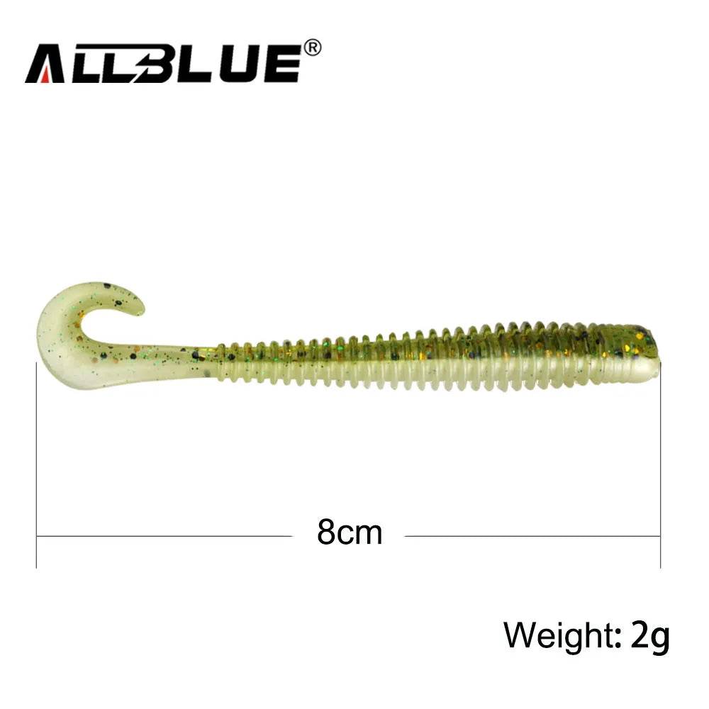 ALLBLUE DOMI Single Tail Soft Bait – Premium Grub Lure - Fish & Cheaps | Fishing & Outdoor Gear