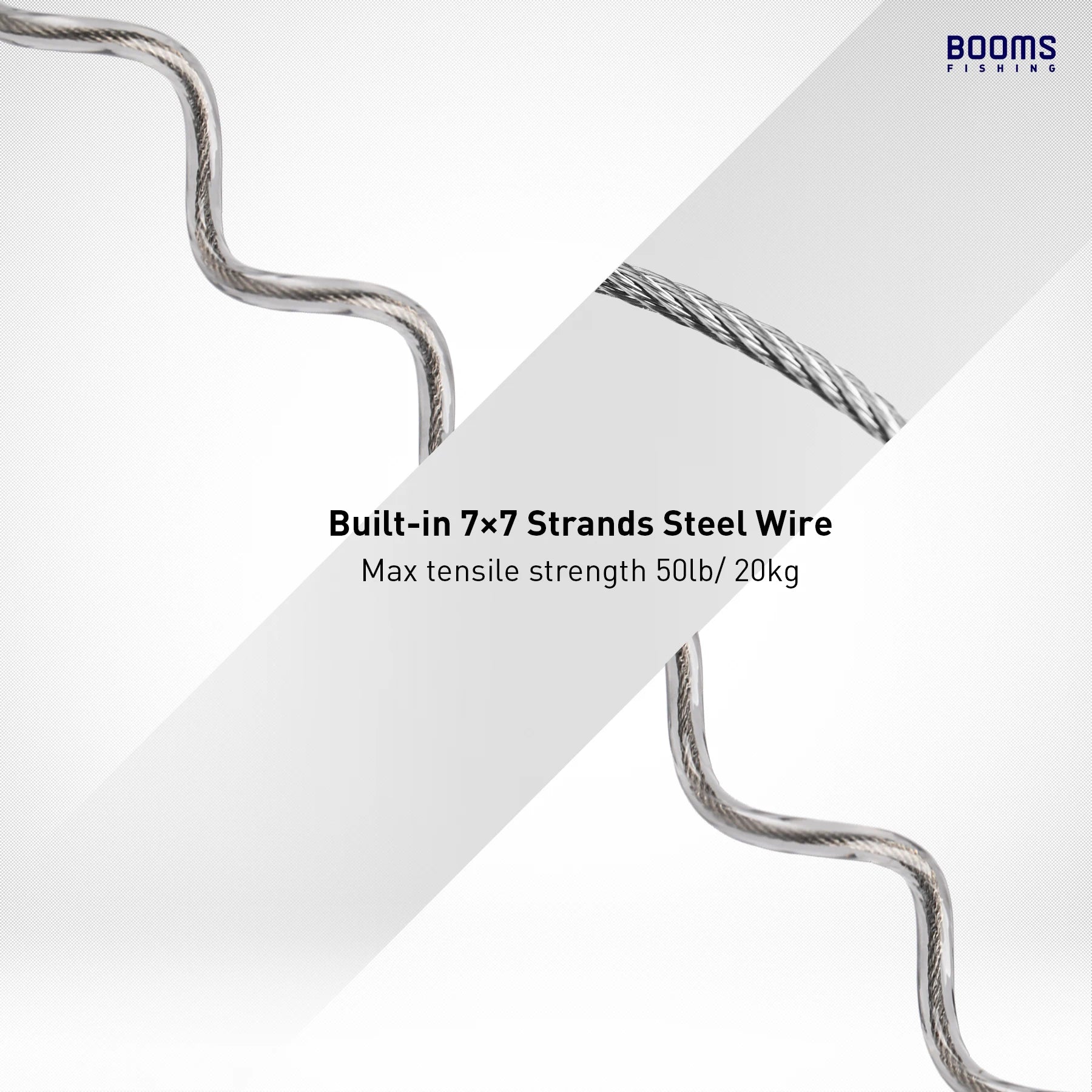 Booms Fishing T02RB1 Rod & Paddle Tether Set