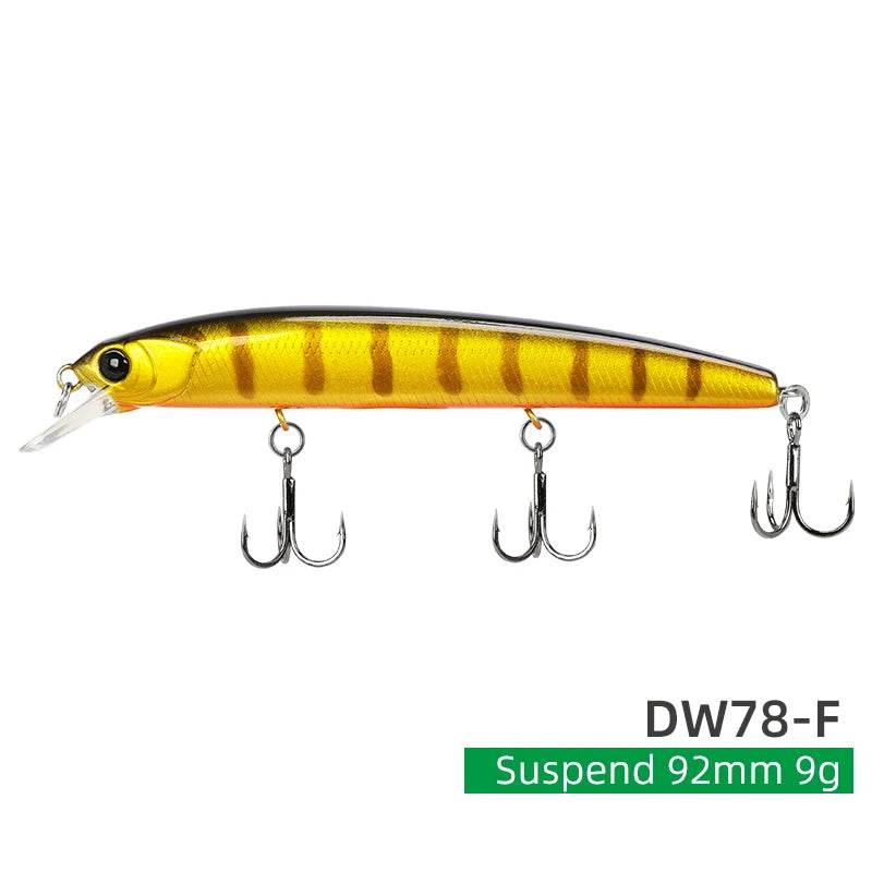 TSURINOYA 92SP Suspending Minnow – DW78 - Fish & Cheaps | Fishing & Outdoor Gear