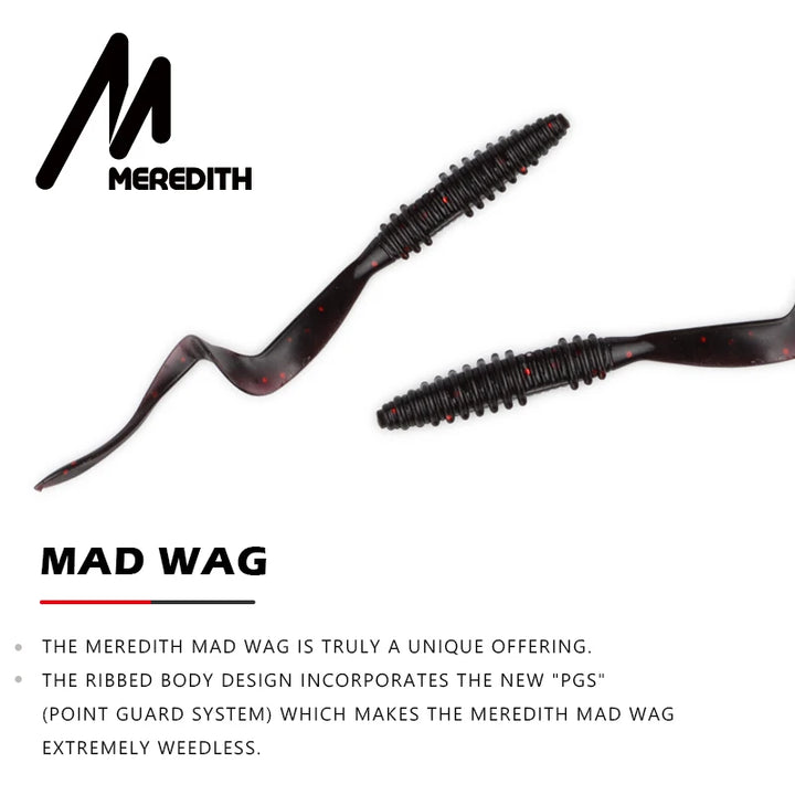 Meredith Mad Wag Mini 5cm Fishing Lures – Soft Baits Category