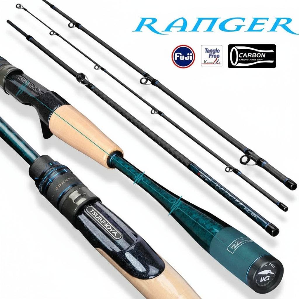 TSURINOYA Expedition RANGER Travel Rod - Fish & Cheaps | Fishing & Outdoor Gear