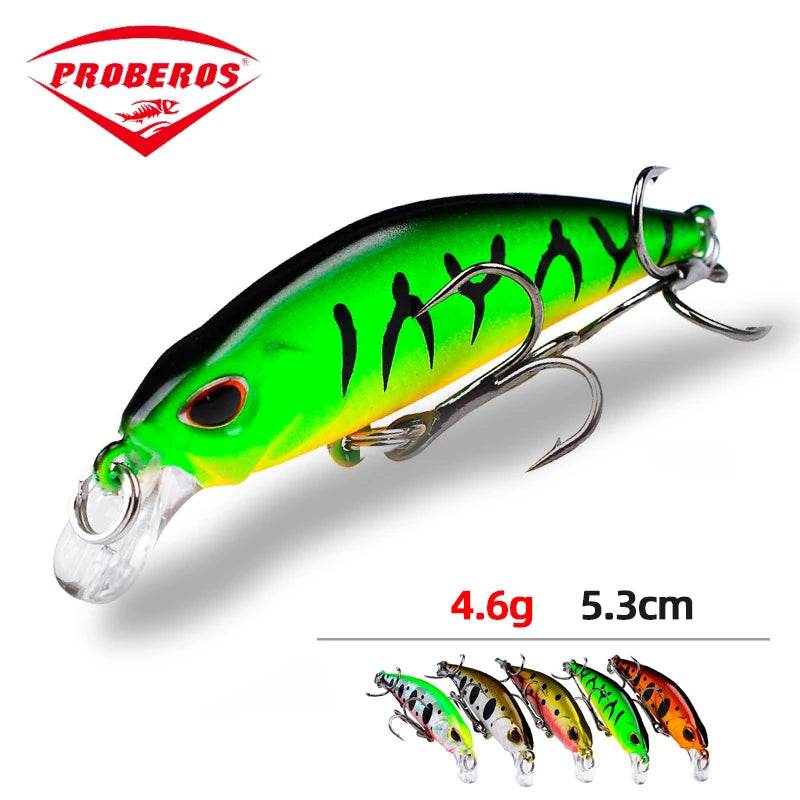 PROBEROS Mini Sinking Minnow Wobbler - Fish & Cheaps | Fishing & Outdoor Gear