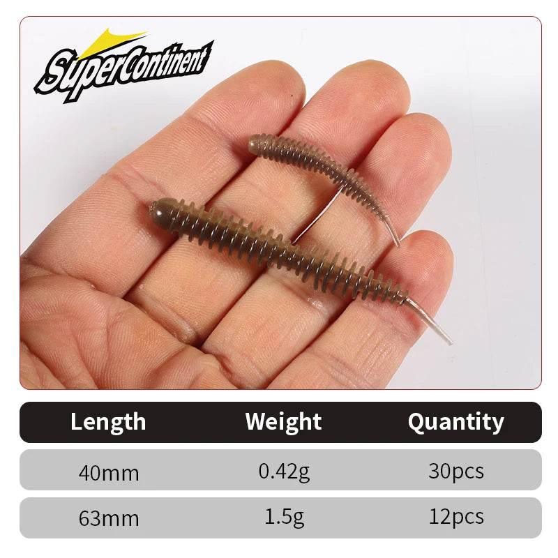Supercontinent Tanta Soft Bait – Scented Worm Lure - Fish & Cheaps | Fishing & Outdoor Gear