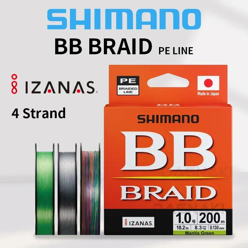 Shimano BB Braid Fishing Line X4 PE - Fish & Cheaps | Fishing & Outdoor Gear