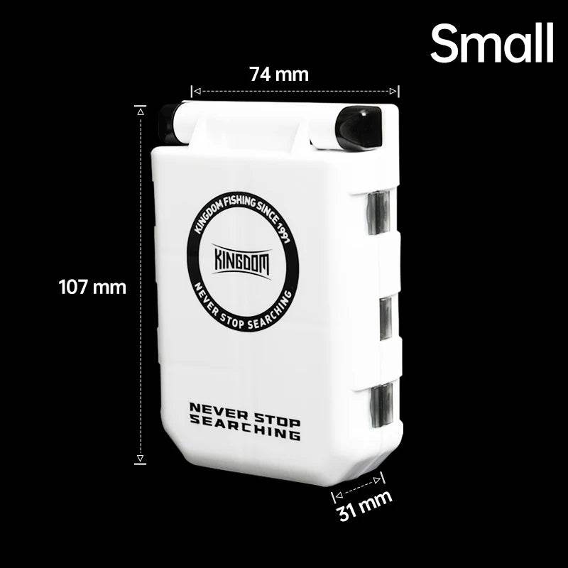 KINGDOM Mini Fishing Tackle Box - Fish & Cheaps | Fishing & Outdoor Gear