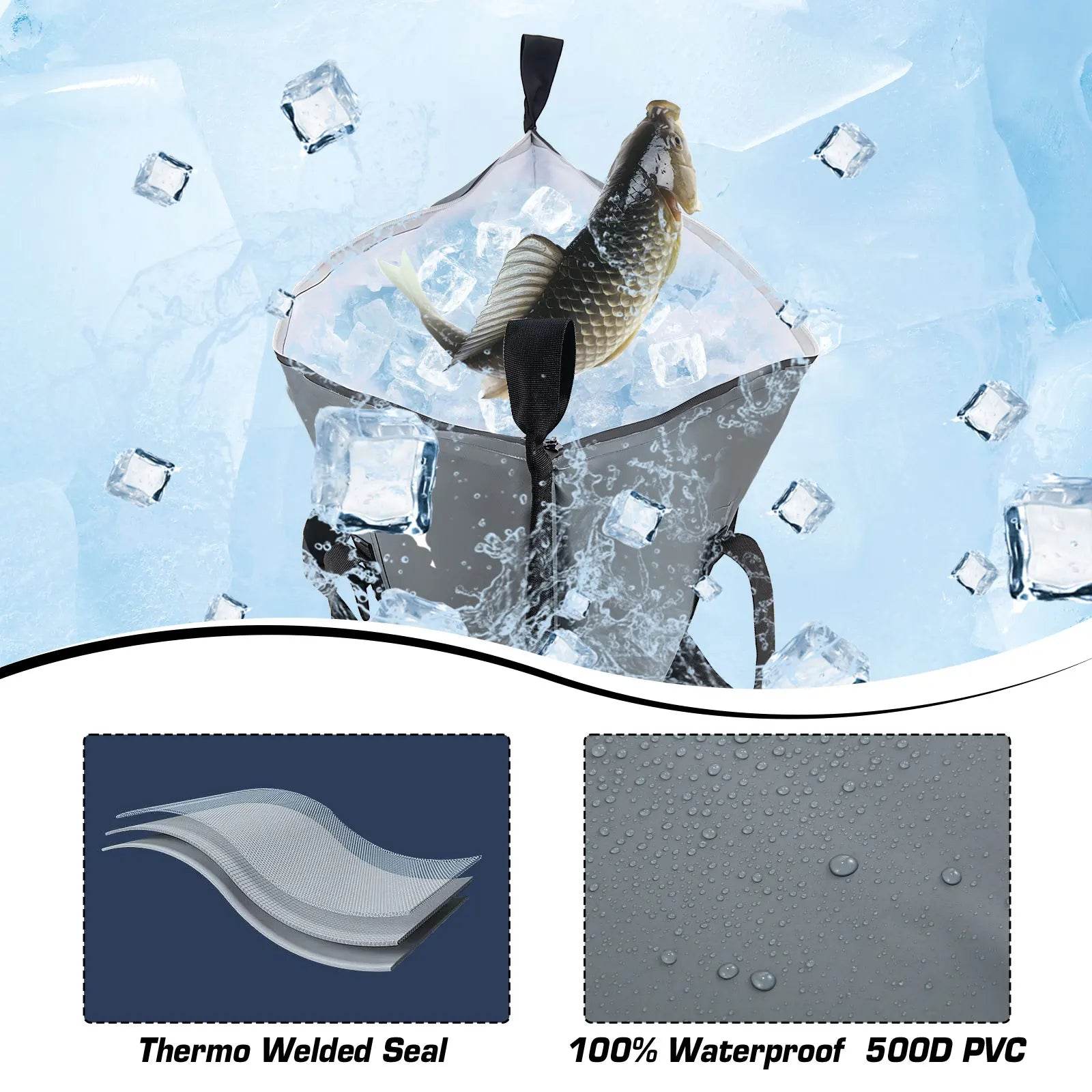 Goture Multifunctional Fish Cooler Bag - Fish & Cheaps | Fishing & Outdoor Gear