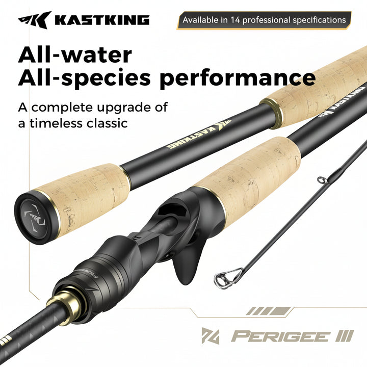 KastKing Perigee III Carbon Baitcasting Rod