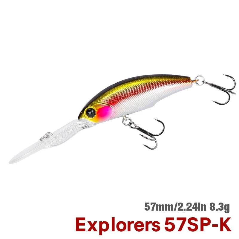 TSURINOYA 57SP Deep Dive Suspending Minnow - Fish & Cheaps | Fishing & Outdoor Gear