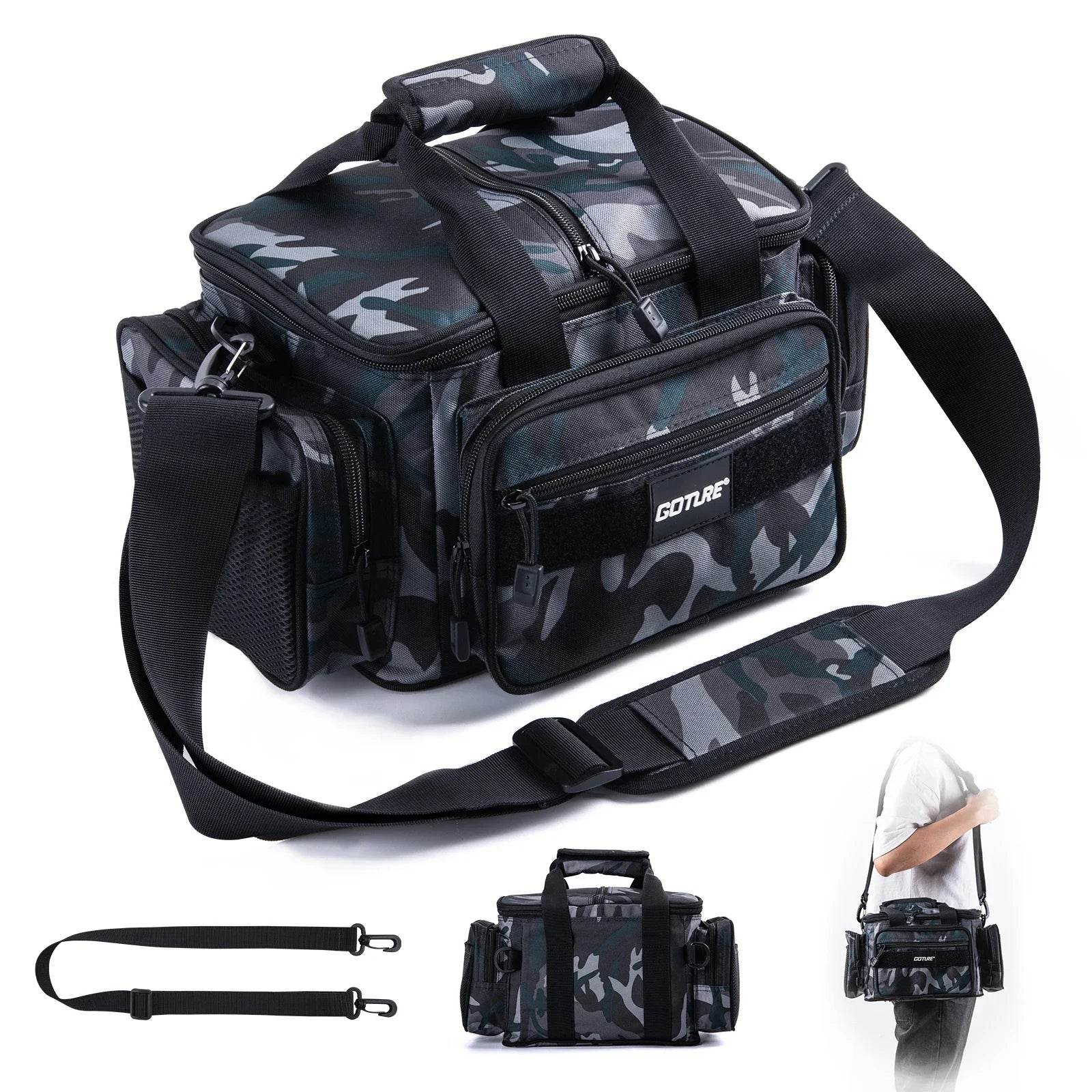 Goture High-Capacity Fishing Tackle Bag - Fish & Cheaps | Fishing & Outdoor Gear