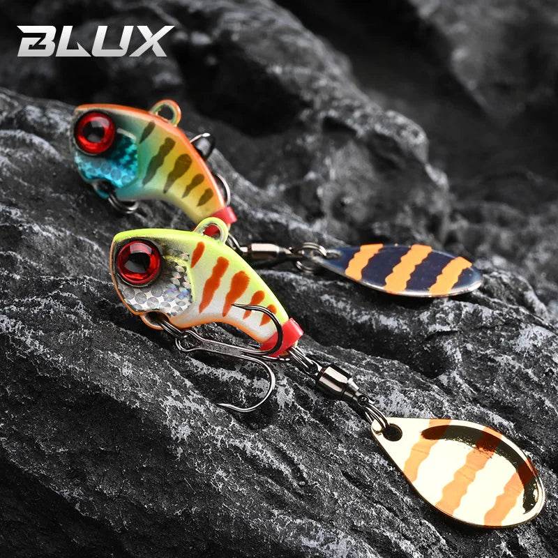 BLUX CYCLONE Tail Spinner – Compact Metal Vib Jig - Fish & Cheaps | Fishing & Outdoor Gear