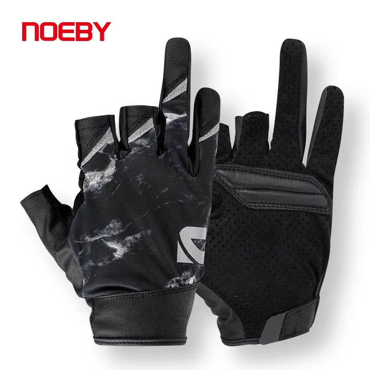 Noeby 3 Half-Finger Fishing Gloves – UPF50+ Anti-Slip - Fish & Cheaps | Fishing & Outdoor Gear
