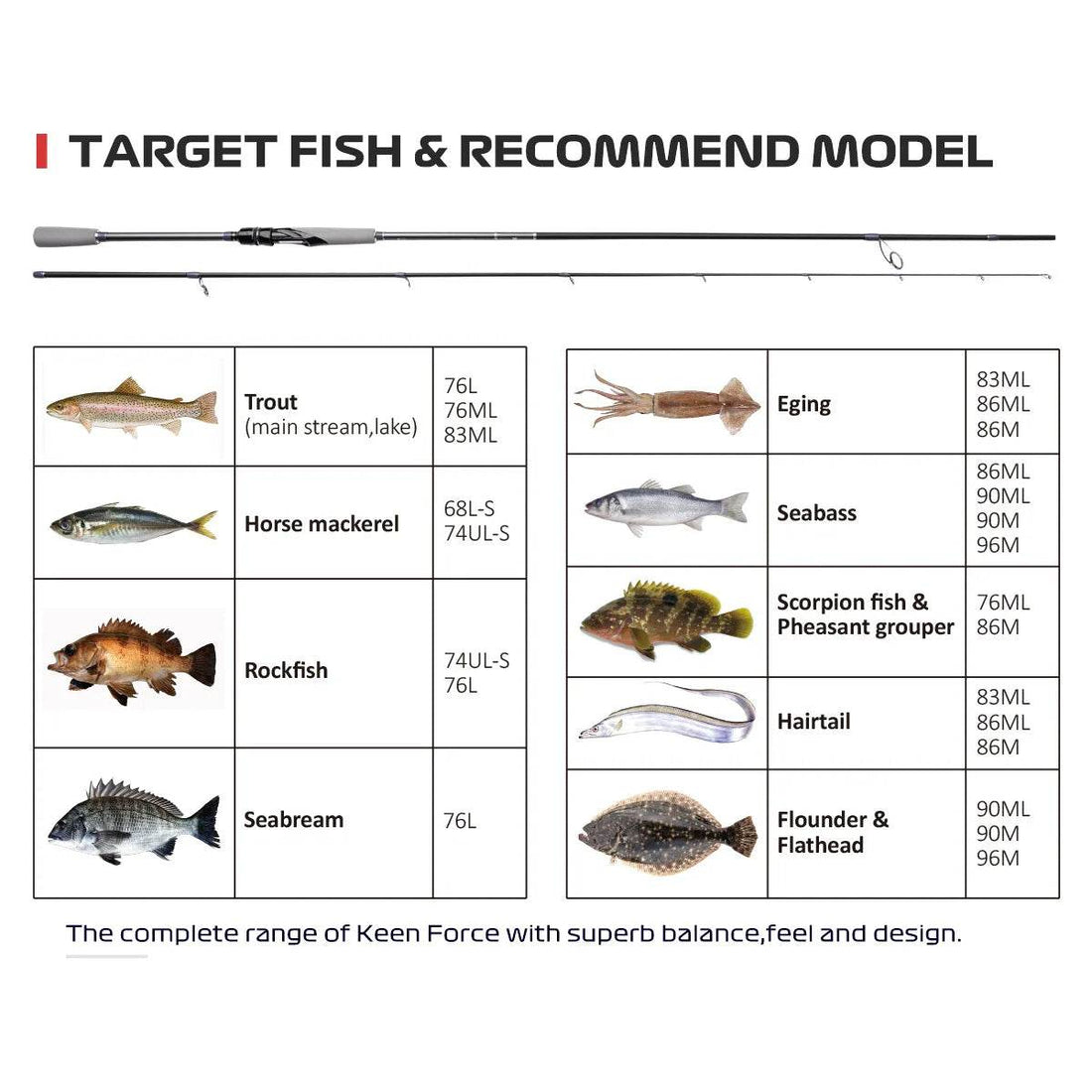 Noeby Multi-Purpose Spinning Rod – Light & Predator Eging - Fish & Cheaps | Fishing & Outdoor Gear