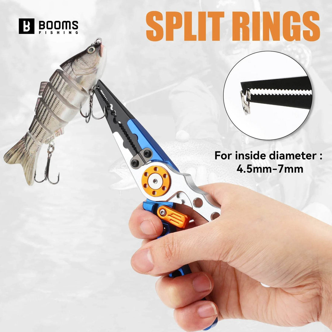 Booms Fishing Aluminium Pliers & Fish Gripper Set - Fish & Cheaps | Fishing & Outdoor Gear