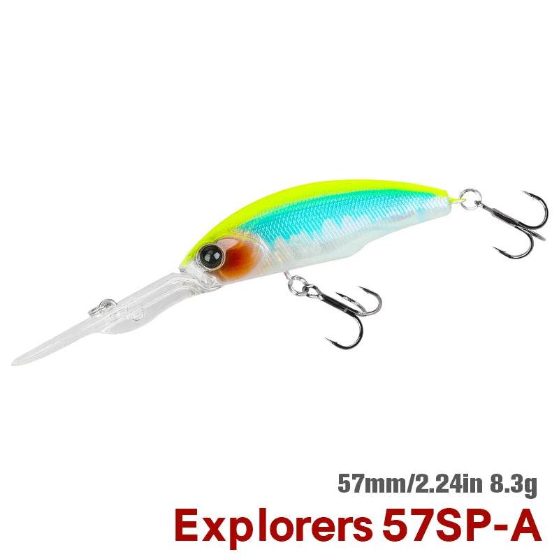 TSURINOYA 57SP Deep Dive Suspending Minnow - Fish & Cheaps | Fishing & Outdoor Gear