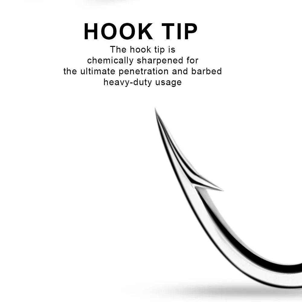 PROBEROS 20pcs Stainless Jig Hooks - Fish & Cheaps | Fishing & Outdoor Gear