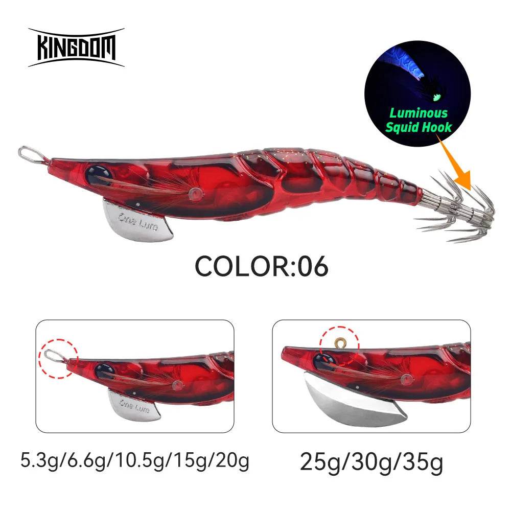 Kingdom Luminous EGI Squid Jig - Fish & Cheaps | Fishing & Outdoor Gear