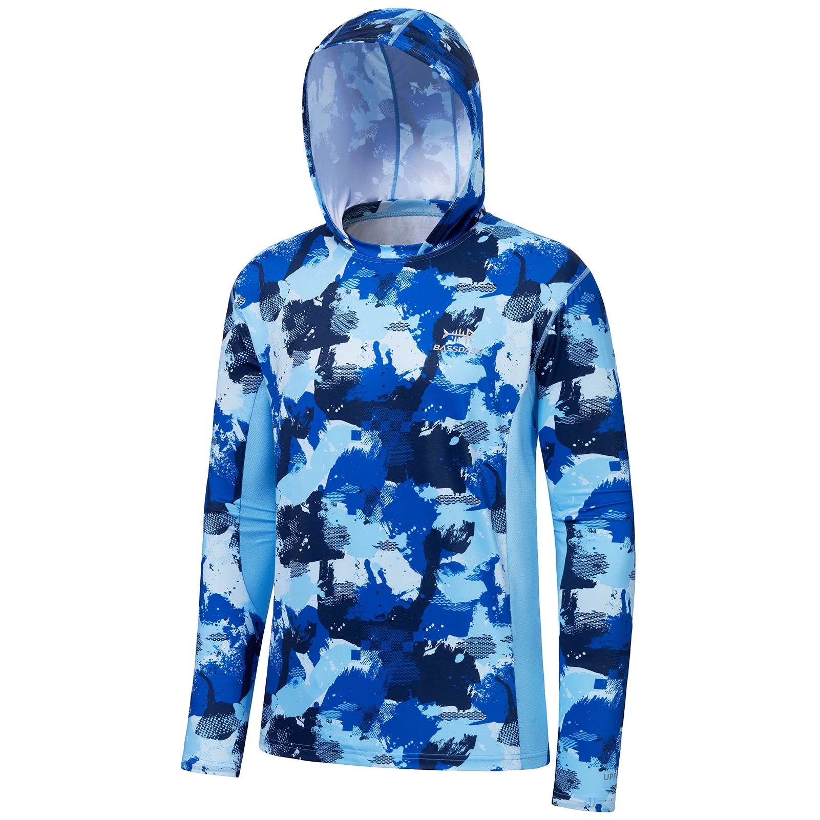 Bassdash Camo UPF 50+ Hoodie Shirt - Fish & Cheaps | Fishing & Outdoor Gear