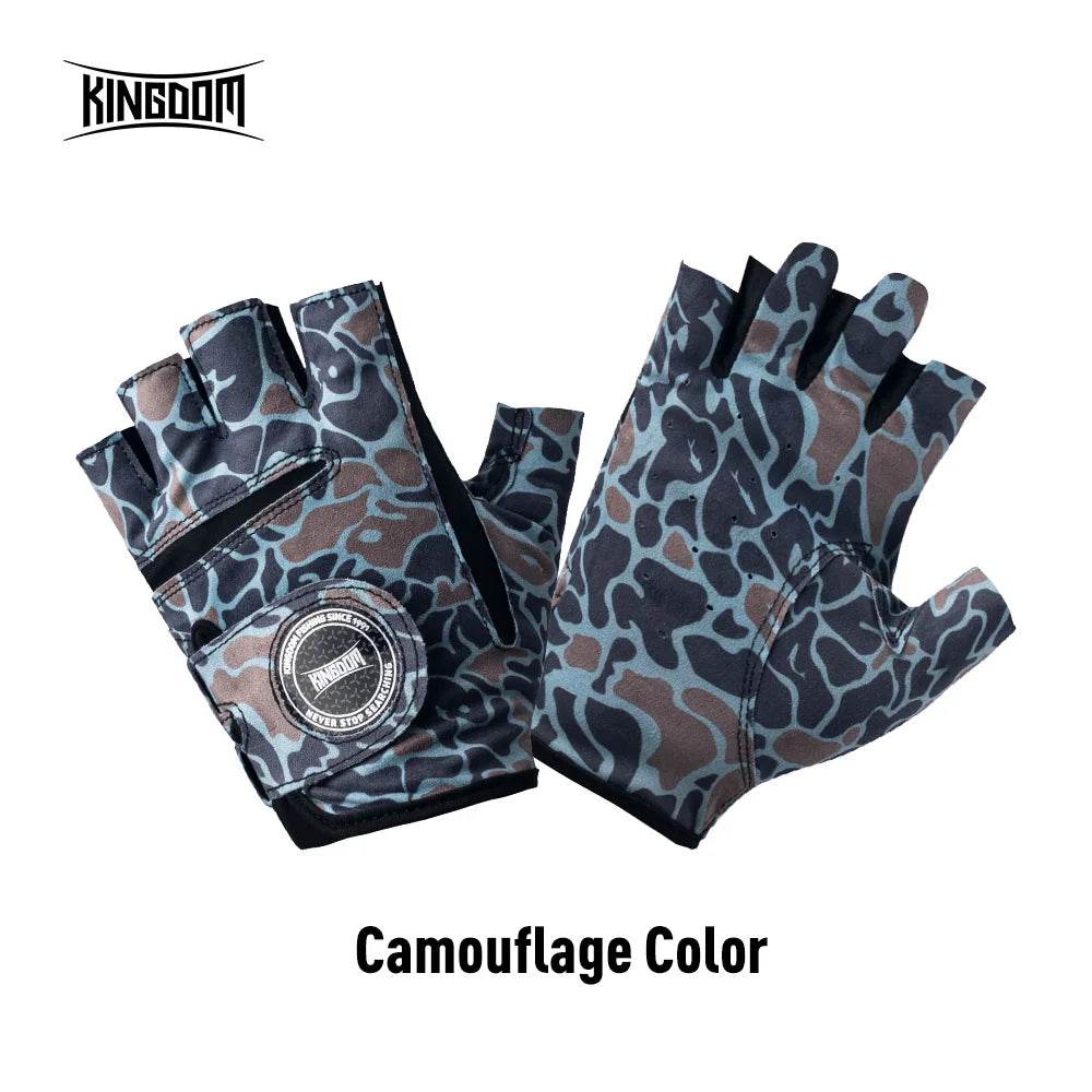 Kingdom Anti-Slip Three Finger Fishing Gloves - Fish & Cheaps | Fishing & Outdoor Gear