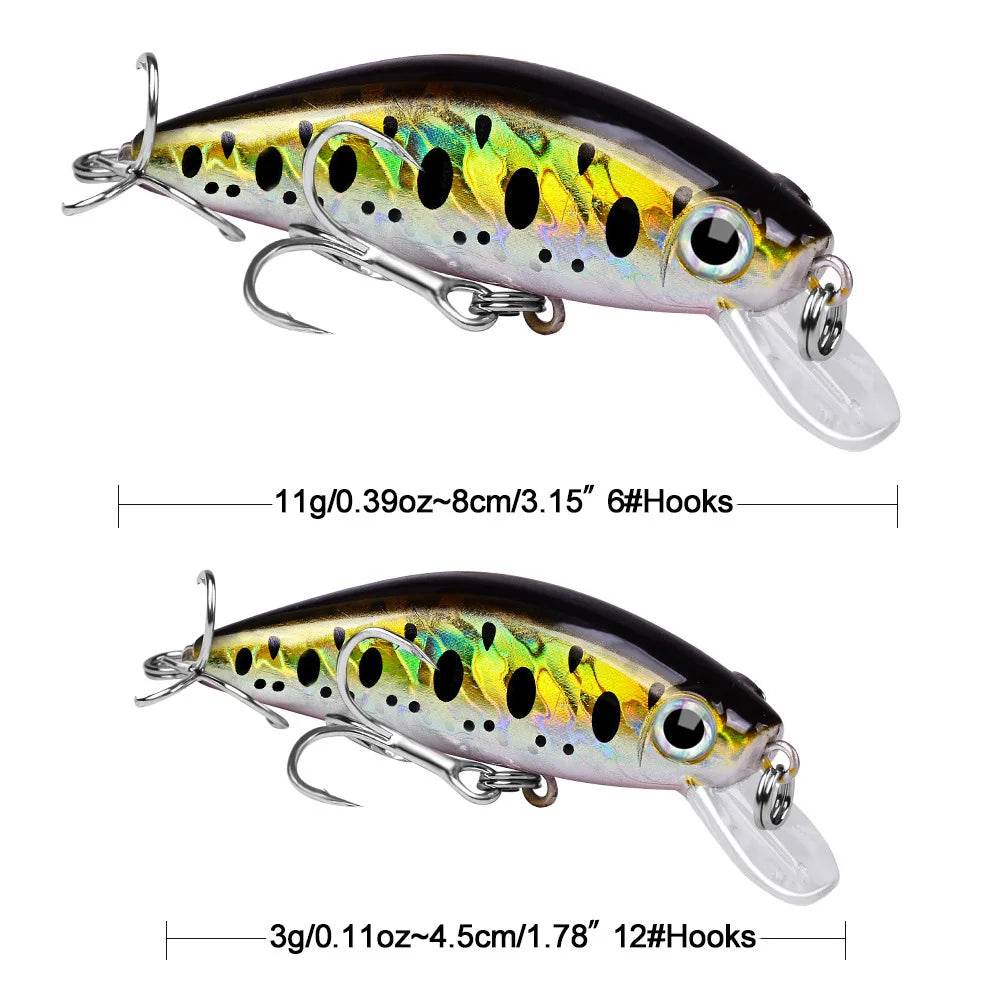 PROBEROS Sinking Minnow 80mm – Lifelike Crankbait Action - Fish & Cheaps | Fishing & Outdoor Gear