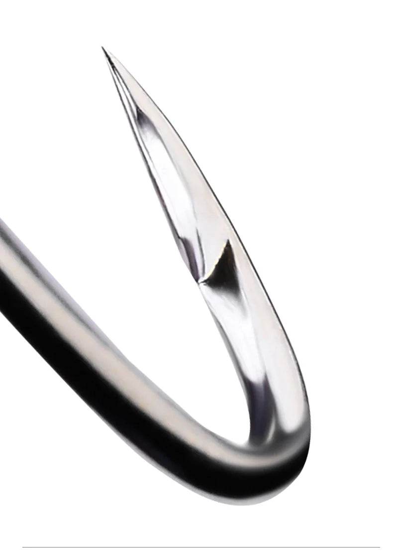 PROBEROS 10Pcs Barbed Jig Boat Fishing Hooks - Fish & Cheaps | Fishing & Outdoor Gear