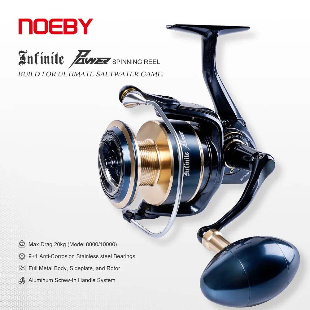 Noeby Infinite Power Spinning Reel - Fish & Cheaps | Fishing & Outdoor Gear