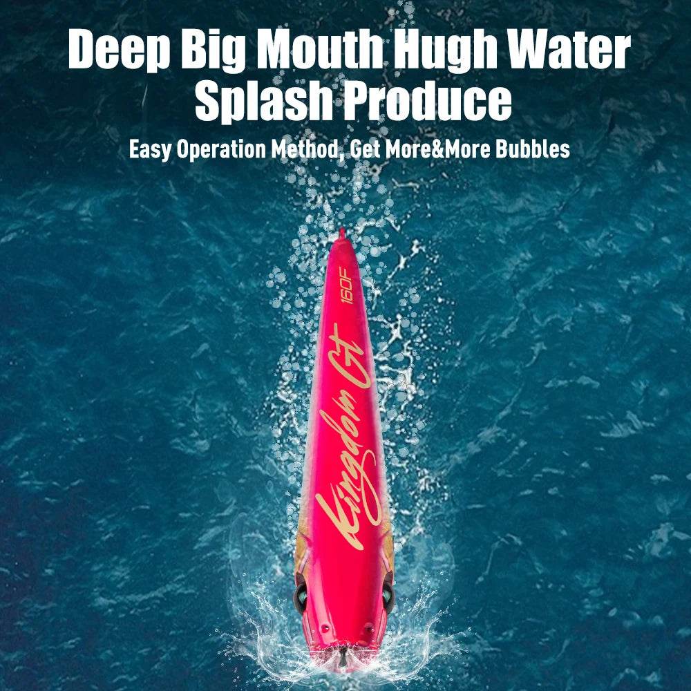 Kingdom GT Topwater Popper – Hard Saltwater Lure - Fish & Cheaps | Fishing & Outdoor Gear