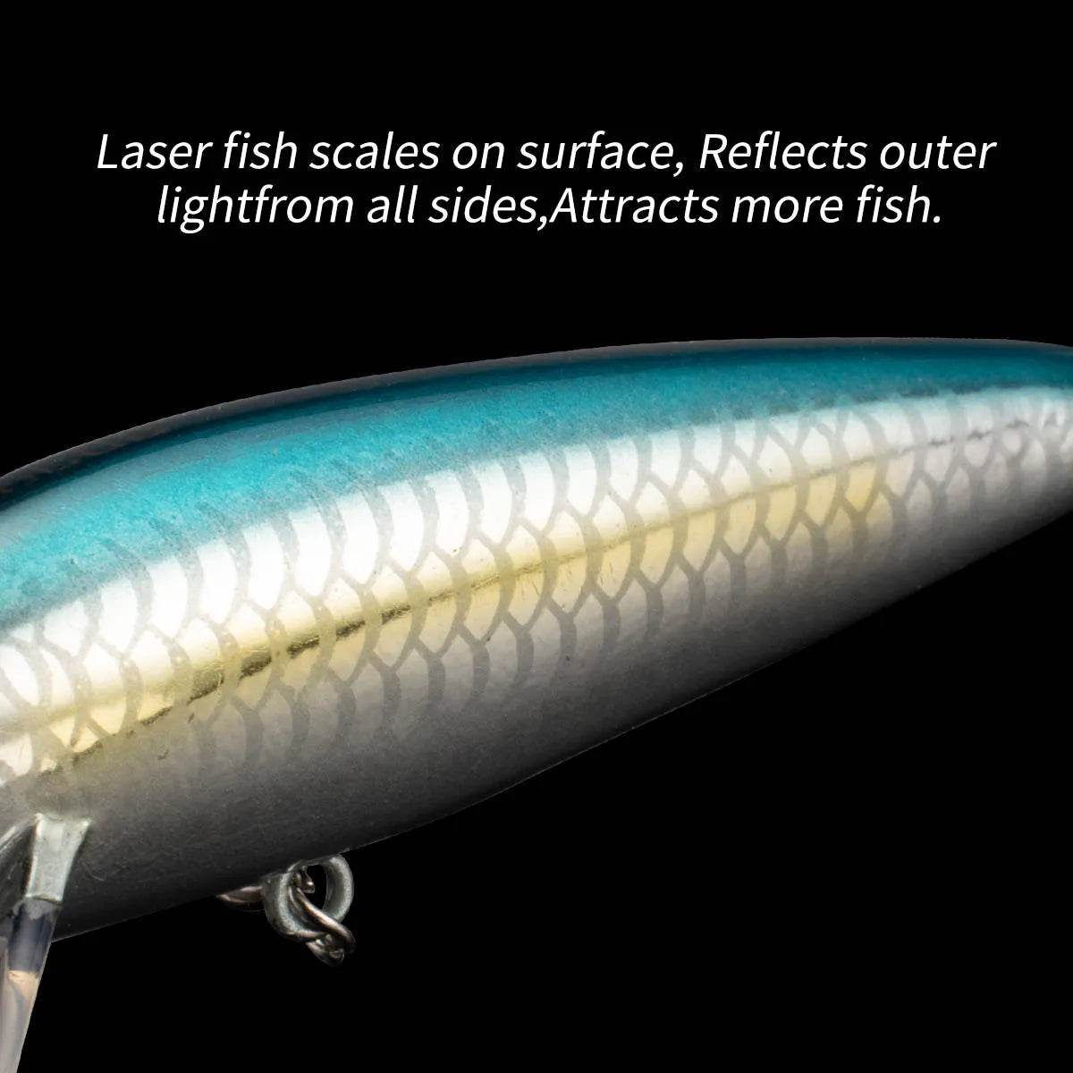 JOHNCOO 70S Sinking Minnow – Vivid Action Lure - Fish & Cheaps | Fishing & Outdoor Gear