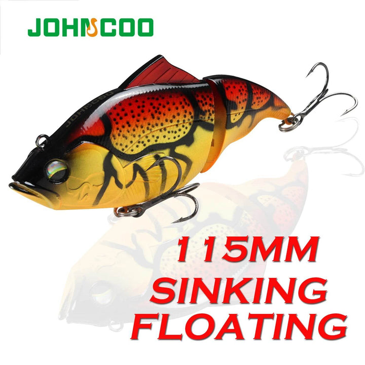 JOHNCOO 115mm Sinking VIB Crankbait - Fish & Cheaps | Fishing & Outdoor Gear