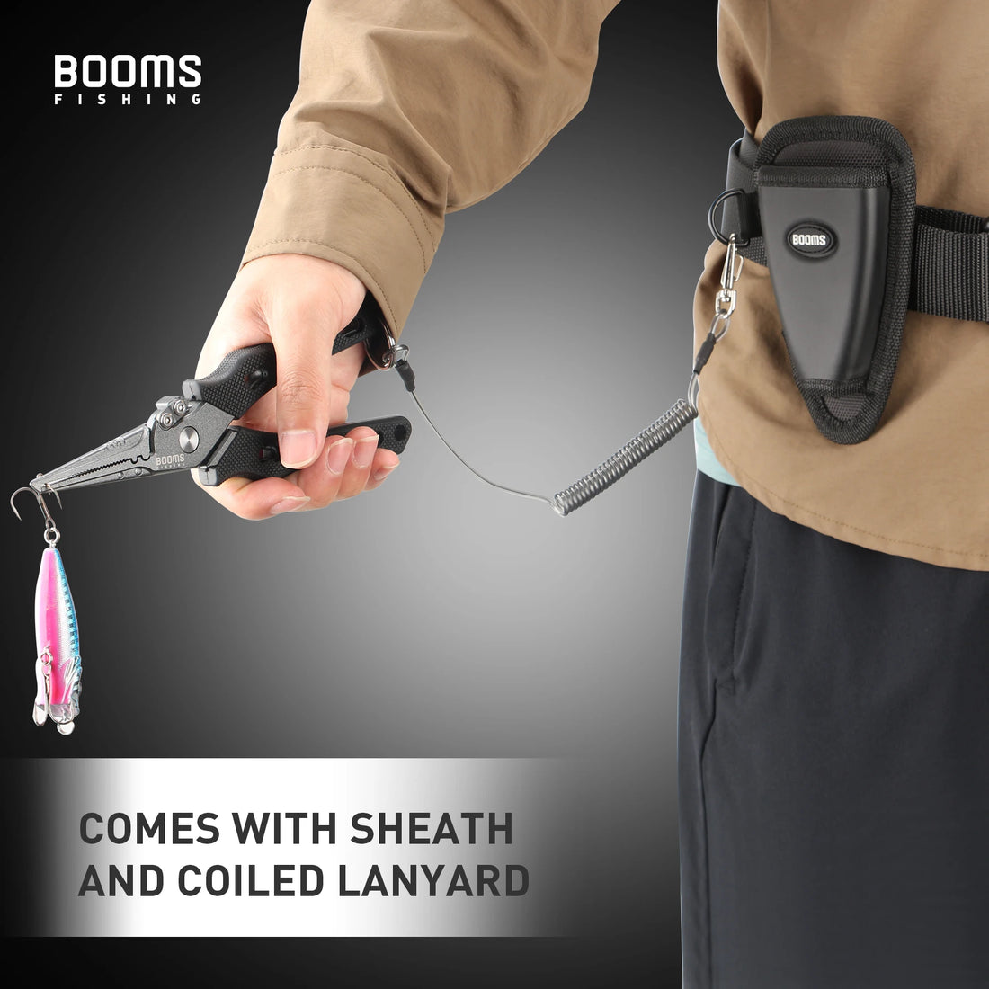 Booms Fishing F07 Stainless Steel Pliers