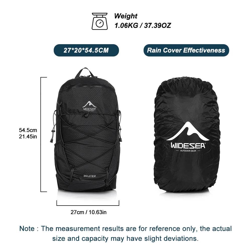 Widesea Waterproof Travel Backpack — Compact, Reliable Storage - Fish & Cheaps | Fishing & Outdoor Gear
