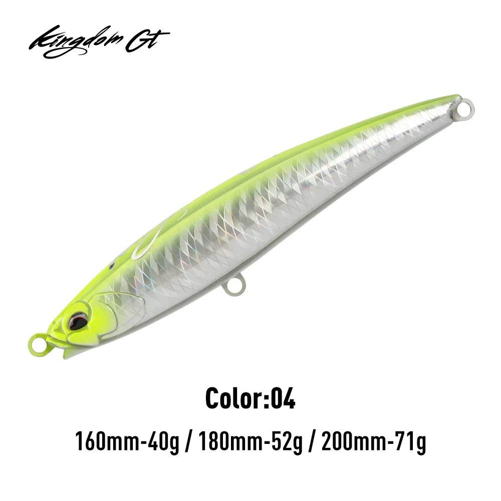 Kingdom GT Floating Pencil Lure - Fish & Cheaps | Fishing & Outdoor Gear