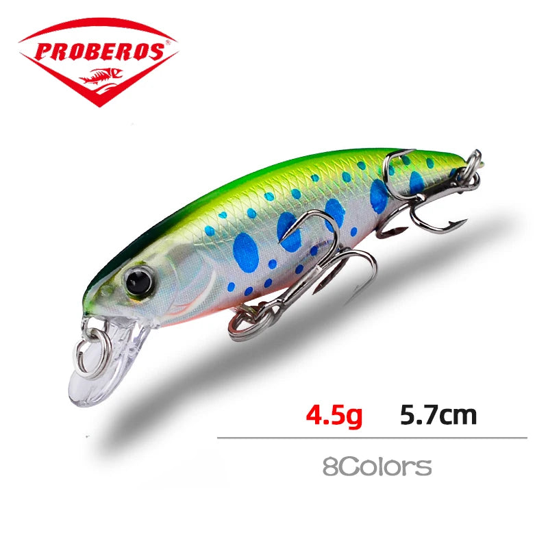 Mini Sinking Minnow Wobblers