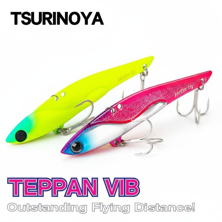 TSURINOYA Metal VIB Shore Vector 35g - Fish & Cheaps | Fishing & Outdoor Gear