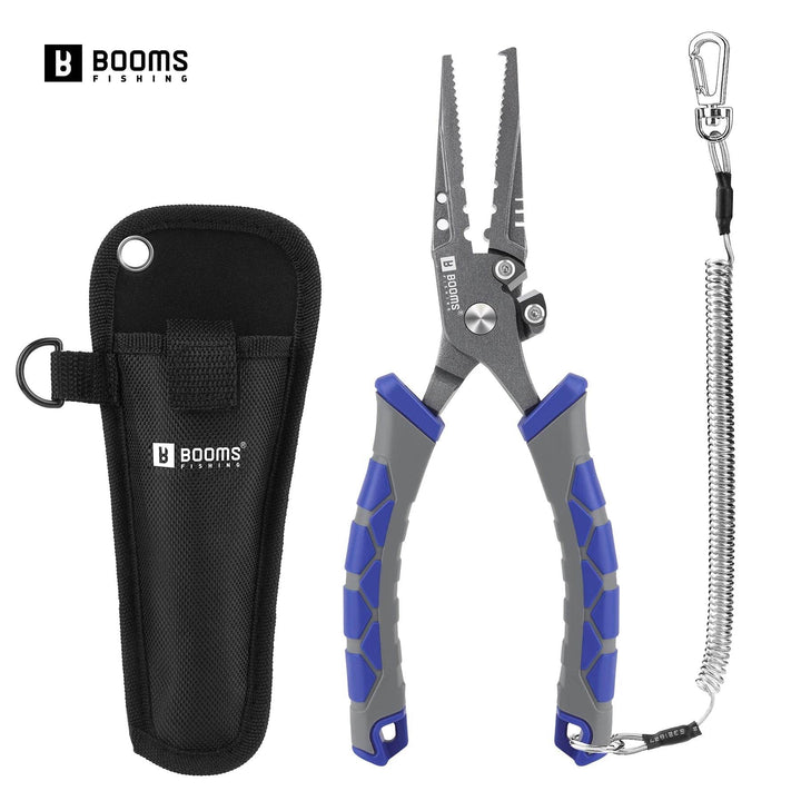 Booms Fishing XW12 Carbon Steel Fishing Pliers - Fish & Cheaps | Fishing & Outdoor Gear