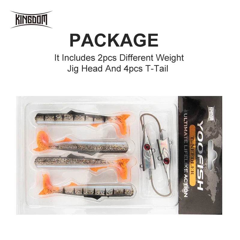 Kingdom T-NEEDLE Jig Soft Lures - Fish & Cheaps | Fishing & Outdoor Gear