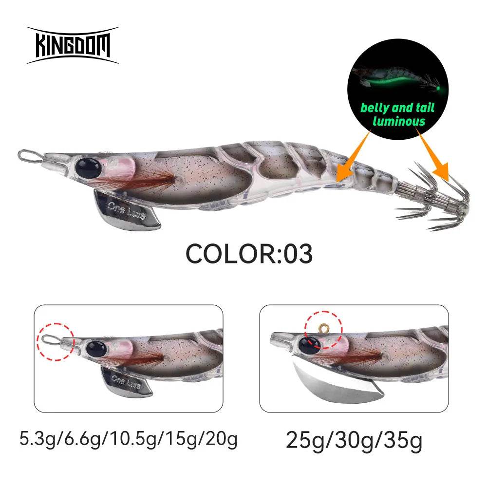 Kingdom Luminous EGI Squid Jig - Fish & Cheaps | Fishing & Outdoor Gear