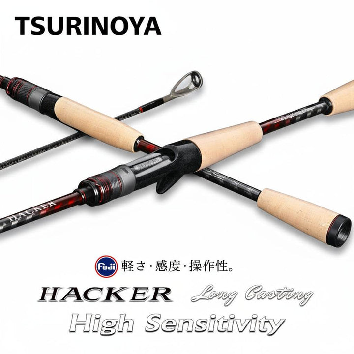 TSURINOYA HACKER Ⅱ Spinning & Casting Rod - Fish & Cheaps | Fishing & Outdoor Gear