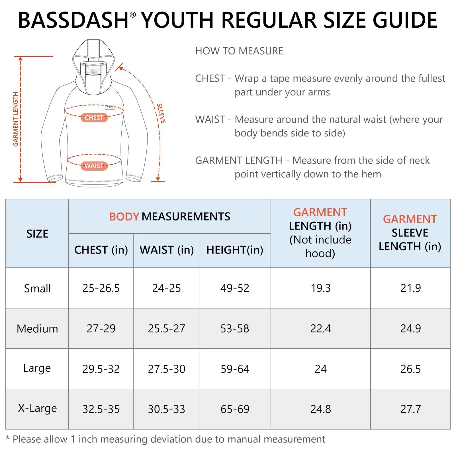 BASSDASH Youth UPF 50+ Hooded Shirt with Mask - Fish & Cheaps | Fishing & Outdoor Gear