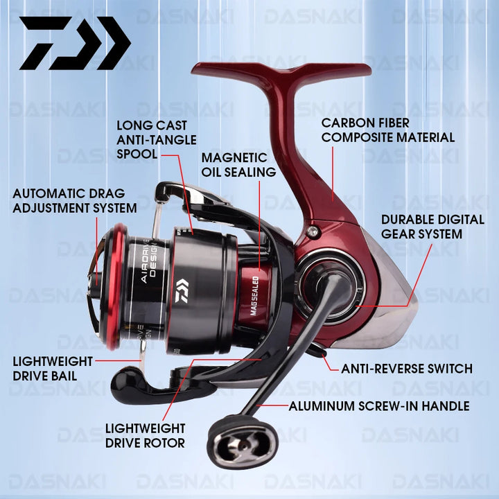 Daiwa Fuego CS LT 2025 Fishing Spinning Reel