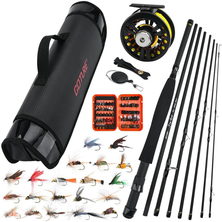 Goture 9FT Travel Fly Fishing Rod Combo - Fish & Cheaps | Fishing & Outdoor Gear